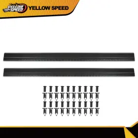Yew64023 Yellowspeed Fit For 99-06 Chevrolet Silverado /gmc Sierra Rocker Panel Covers Rust Guard #2