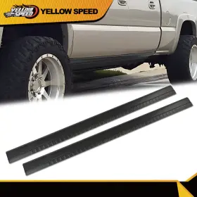 Yew64023 Yellowspeed Fit For 99-06 Chevrolet Silverado /gmc Sierra Rocker Panel Covers Rust Guard