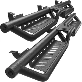 Yitamotor 197839342903 Running Boards And Side Step For 2007-2018 Jeep Wrangler Jk Jku 4 Door Black Nerf