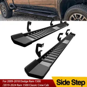 Yitamotor 197839709867 6inch Running Boards For 07-18 Silverado Sierra 1500 Crew Cab Side Steps Abs Bar