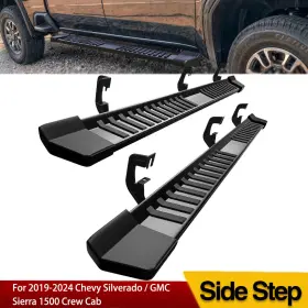 Beyshbjym8 Yitamotor 6 Inch Running Boards For 19-24 Chevy Silverado/gmc Sierra 1500 Crew Cab Side Steps