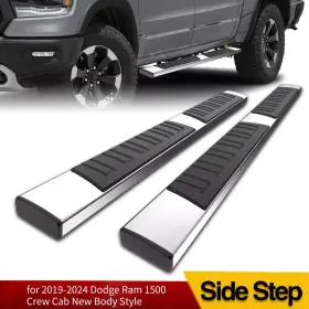 F09g08082 Yitamotor For 2019-2025 Dodge Ram 1500 Crew Cab 6 Inch Running Boards Nerf Bars Side Steps S/s