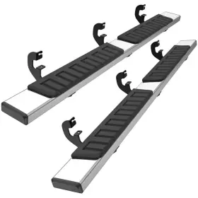 F09g08087 Yitamotor Running Boards For 2019-2024 Chevy Silverado 1500 Double Cab 6inch Side Step Bar