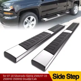 F09g08108 Yitamotor For 07-19 Silverado Double/extended Cab 6 Inch Running Boards Nerf Bars Side Steps