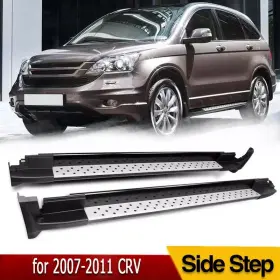 S08g08017 Yitamotor For 2007-2011 Honda Crv Cr-v Aluminum Running Boards Nerf Bars Side Steps Black