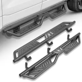Lbrn040106500 Yzona Side Running Boards For 2005-2025 Nissan Frontier Crew Cab Two Stairs Design
