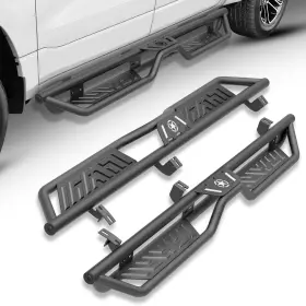Lbrn040114500 Yzona Side Rails Nerf Bar Running Boards For 2005-2023 Toyota Tacoma Double And Crew Cab