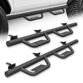 Lbrn046043500 Yzona Running Boards Bolt-on Step Plates Rock Sliders Rail For 2021-2025 Bronco 4doors