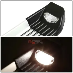 Zpd-rnbalutg005 Zpeedstarz For 07-16 Tundra Double 5.25 Inch Wide Aluminum Running Board Step Nerf Bar Light Kit #2
