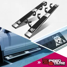 Zpd-stepbds0007 Zpeedstarz 6 Inch Step Bar Running Board For 07-19 Sierra/silverado 1500 2500/3500hd Crew Cab