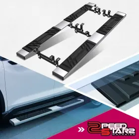 Zpd-stepbuasc19t1 Zpeedstarz 6.5 Inch Side Step Nerf Bar Stainless Steel Running Board For 19-24 Subaru Ascent