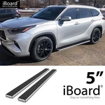 Aps Polished Stainless Steel Side Steps Fit Toyota Highlander 20-26. Fixed Price $219.99.