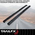 Trail Fx A4009B 4" Trapezoid Straight Black Step Bar For 15-24 Colorado/canyon. Fixed Price $323.74.