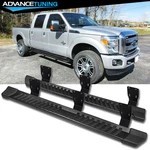 Fits 99-16 Ford F250 Super Duty Crew Cab V Style Side Step Running Boards Black. Fixed Price $169.87.