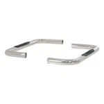 Aries 3IN Round Polished Stainless Truck Steps Boards Nerf Bars Part# 203001-2. Fixed Price $295.99.