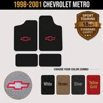 Avery Sport Touring Bowtie Logo Front & Rear Floor Mats For 1998-2001 Metro #asz. Fixed Price $148.97.