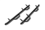 N-fab F1585CC-TX Steel Round Black Matte Textured Powder Coated Nerf Bar. Fixed Price $657.02.