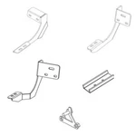 Go Rhino 6942065 Brackets For Rb Running Boards. Fixed Price $188.78.