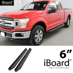 Aps Running Board Black 6" Fit Ford F150 Super CAB&17-26 F250 15-26. Fixed Price $219.99.