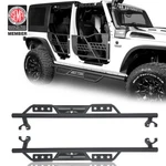 Running Boards For 2007-2018 Jeep Wrangler Jk 4DR Nerf Step Bars Rocker Sliders. Fixed Price $119.26.
