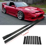 For Nissan 200SX 240SX 86.6'' Side Skirts Extension Splitter Rocker Panels Lip. Fixed Price $55.25.