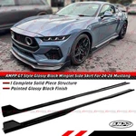 2024-2026 Ford Mustang Gt S650 Ampp Gloss Black Side Skirt Winglet Extension. Fixed Price $122.99.