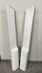 97-02 Jeep Tj Wrangler Line White Side Body Molding Rocker Pair. Fixed Price $180.00.