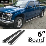 Aps Polished Steel Step 6" Fit Chevy Colorado Gmc Canyon Crew Cab 04-12. Fixed Price $229.99.