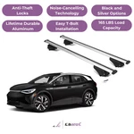 Erkul Roof Rack Cross Bars For Vw Volkswagen ID.4 2021-2025 Silver. Fixed Price $179.90.