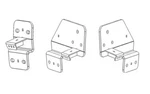 Go Rhino Brackets For Dominator Sidesteps- D64205TK. Fixed Price $175.13.
