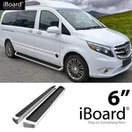 Running Board Step 6IN Aluminum Silver Fit Mercedes-benz Metris Cargo Van 16-23. Fixed Price $257.95.