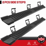 Truck Side Step 6" 2015-2026 Ford F150 Super Crew Cab V Blk Running Board. Fixed Price $151.99.