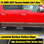 Running Board For 2005-2023 Toyota Tacoma Double Cab Dual-stage Drop Side Steps. Fixed Price $226.95.