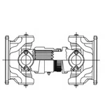 Dana 906550-1 1880 Series Drive Shaft. Fixed Price $5573.84.