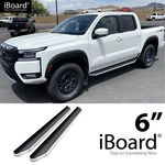 Aps Wheel-to-wheel Board Polished 6" Fit Nissan Frontier Crew Cab 5FT Bed 05-26. Fixed Price $249.00.