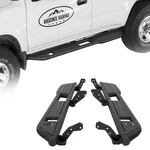 Shop Now: Heavy-duty Steel Nerf Steps W/ Kick-out For 1996-2002 4RUNNER Toyota. Fixed Price $299.49.