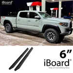 Aps Wheel-to-wheel Bar Black 6" Fit Toyota Tacoma Double Crew Cab 6FT Bed 05-23. Fixed Price $289.00.