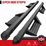 For 04-24 Nissan Titan Crew Cab 4" Running Boards Nerf Bar Drop Step Bcka. Fixed Price $168.99.