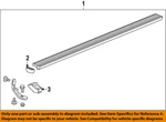 Gm Oem 19-23 Sierra 1500 Cab Running Board-step Bar Assy 84017115. Fixed Price $702.02.