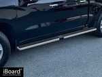 Aps Wheel-to-wheel Steel Side Step Fit 19-26 Silverado Sierra Crew Cab 5.5FT Bed. Fixed Price $324.95.