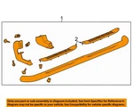 Gm Oem 19-23 Sierra 1500 Cab Running Board-step Bar Assy 84011355. Fixed Price $671.50.