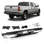 For 99-07 Chevy Silverado Gmc Sierra 1500 2500 Chrome Complete Rear Step Bumper. Fixed Price $120.55.