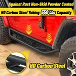 7" Running Boards For 2018- 2026 Jeep Wrangler Jl Door Drop Step Nerf Bars Red. Fixed Price $189.69.