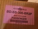Rock Engineering BD-SS-300-BR2 Step Sliders 2021-22 Bronco Door Rt Side. Fixed Price $780.00.