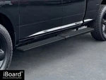 Aps 5" Wheel-to-wheel Black Side Steps Fit 09-18 Ram 1500 Quad Cab 6.5FT Bed. Fixed Price $303.95.