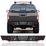 Vijay Steel Rear Bumper For 2005-2022 Nissan Frontier With Led Lights & D-rings. Fixed Price $459.99.