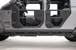 Fab Fours Tube Rock Sliders Oval Steel Pair Fits 2018 2024 Jeep Gladiator Jt. Fixed Price $709.31.