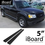 Iboard Stainless Steel 5" Running Fit 01-06 Ford Explorer Sport Trac. Fixed Price $199.99.