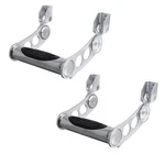 2X Side Steps Polished Aluminum Bracket 3" Stainless Steel Tube Adjustable 350LB. Fixed Price $169.00.
