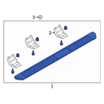 Ford F-250 Super Duty 2017-2026 HC3Z16450BC Right Running Board. Fixed Price $448.97.